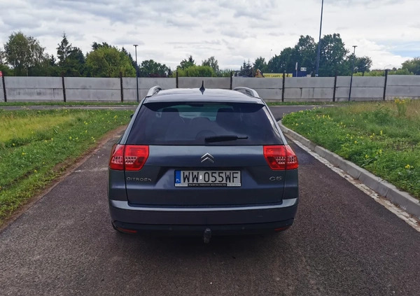 Citroen C5 cena 10000 przebieg: 515000, rok produkcji 2008 z Warszawa małe 56